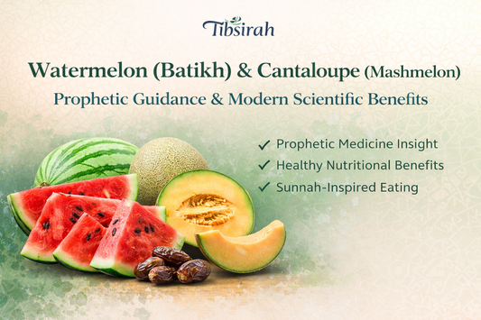 Watermelon (Batikh) & Cantaloupe (Mashmelon): Prophetic Guidance & Modern Scientific Benefits