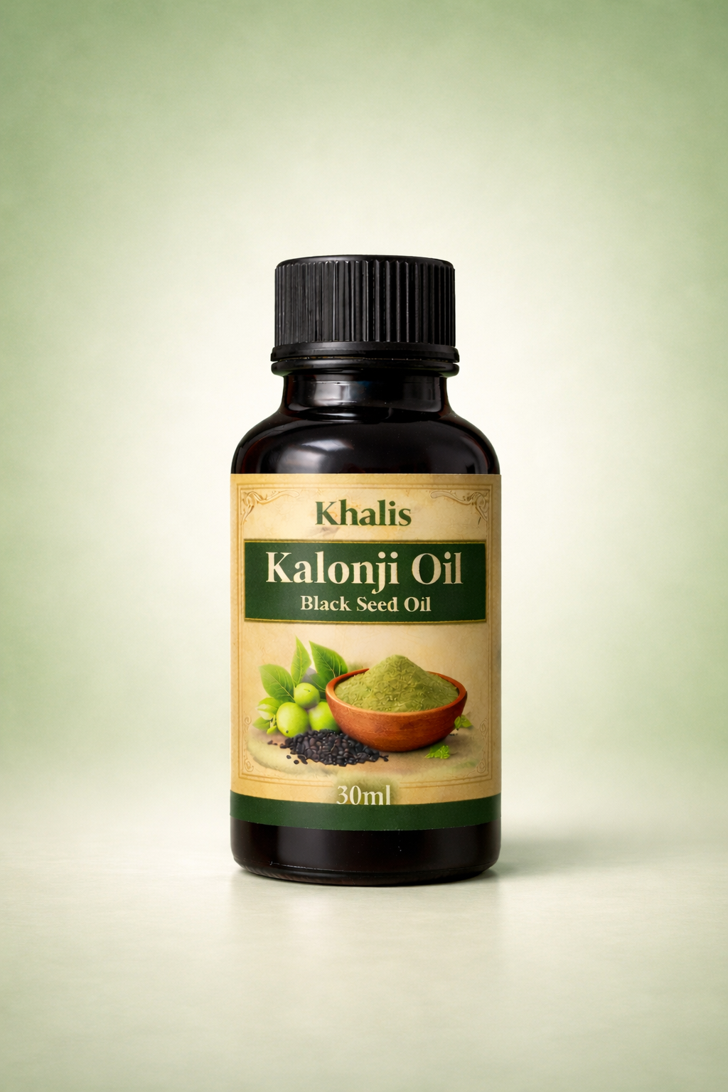 Cold Pressed Kalonji Oil (Black Seed Oil) – 100% Pure Nigella Sativa Hair & Skin Oil